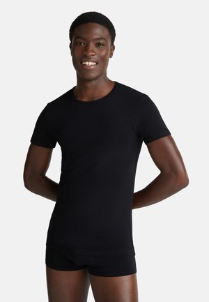United Colors of Benetton T-shirt basic - black