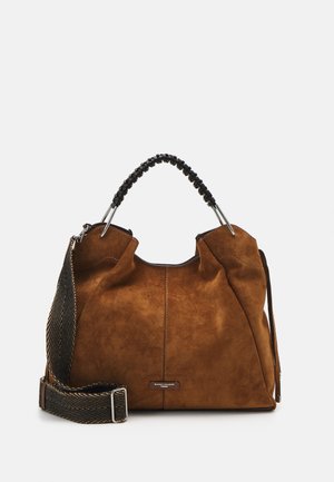 ERA SET - Shopping bag - cognac