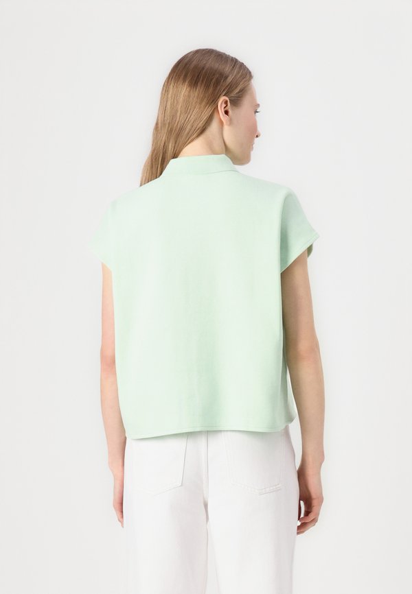 BUTTON PLACKET - Polo shirt - mint mist4