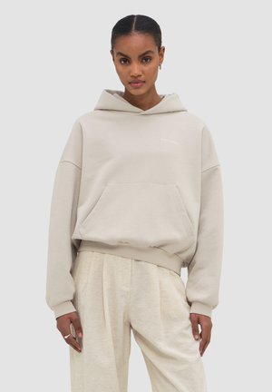 WRSTBHVR, WRSTBHVR HOODIE DARA V2 HOODIE - Sweat à capuche - silver gray