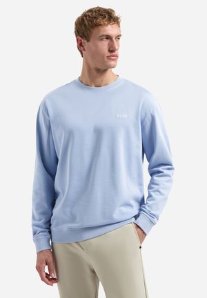 GARMENT-DYED - Sweater - blue