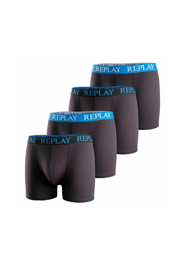 4ER PACK STRETCH - Boxerbriefs - schwarz blau