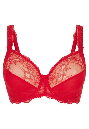 LingaDore FULL COVERAGE SPITZE BH DAILY - Beugel BH - red