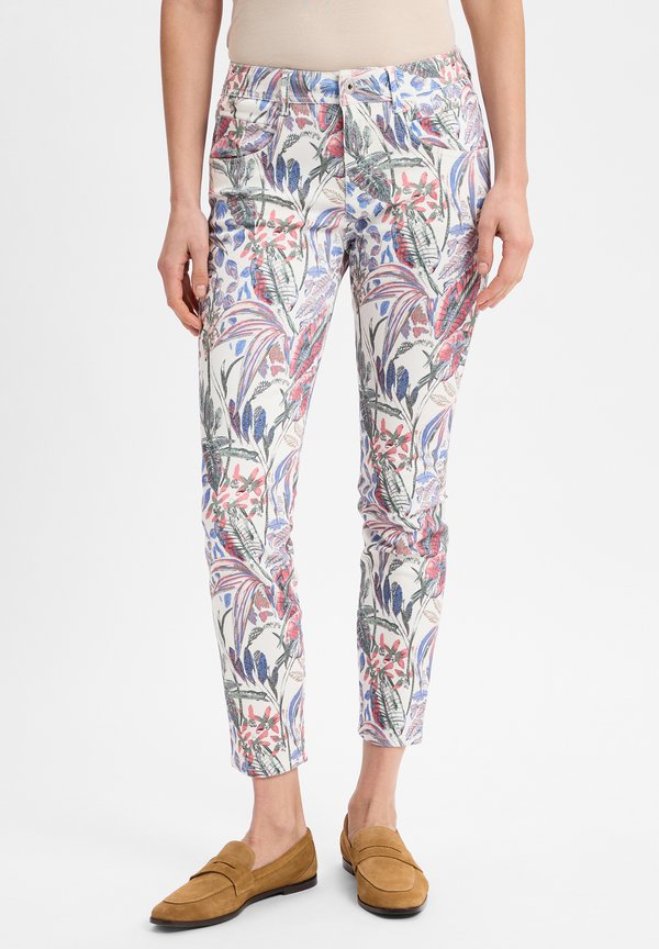 SHAKIRA - Jeans Slim Fit - ecru mehrfarbig