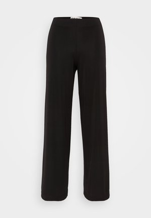 ONLY ONLRUBY PULL UP WIDE PANT - Παντελόνι - black
