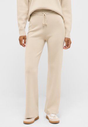 Mustang, Stoffhose - beige