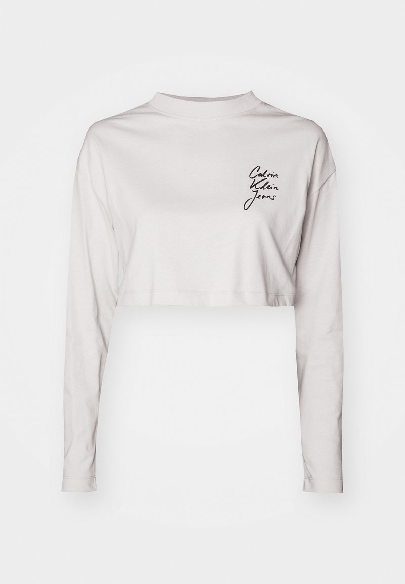 Calvin Klein Jeans Longsleeve zandkleur Calvin Klein Jeans Longsleeve zandkleur
