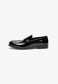 LEATHER - Instappers - black