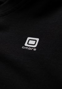 Ombre T-shirt à manches longues - black