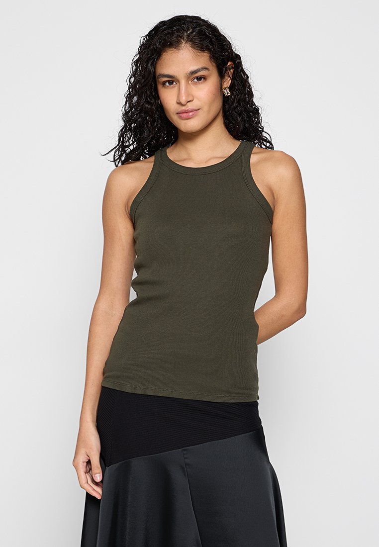 Bruuns Bazaar Top donkergroen Bruuns Bazaar Top donkergroen