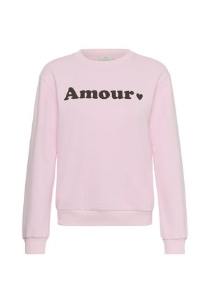 Kaffe, KAMILA - Sweatshirt - ballerina brown print
