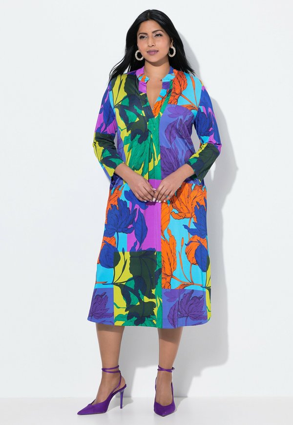 3/4 SLEEVE - Jerseykleid - fuchsia