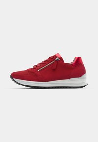 Unselected, red