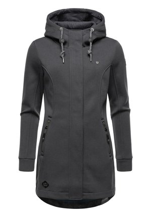 LETTI BONDED - Cappotto corto - dark grey