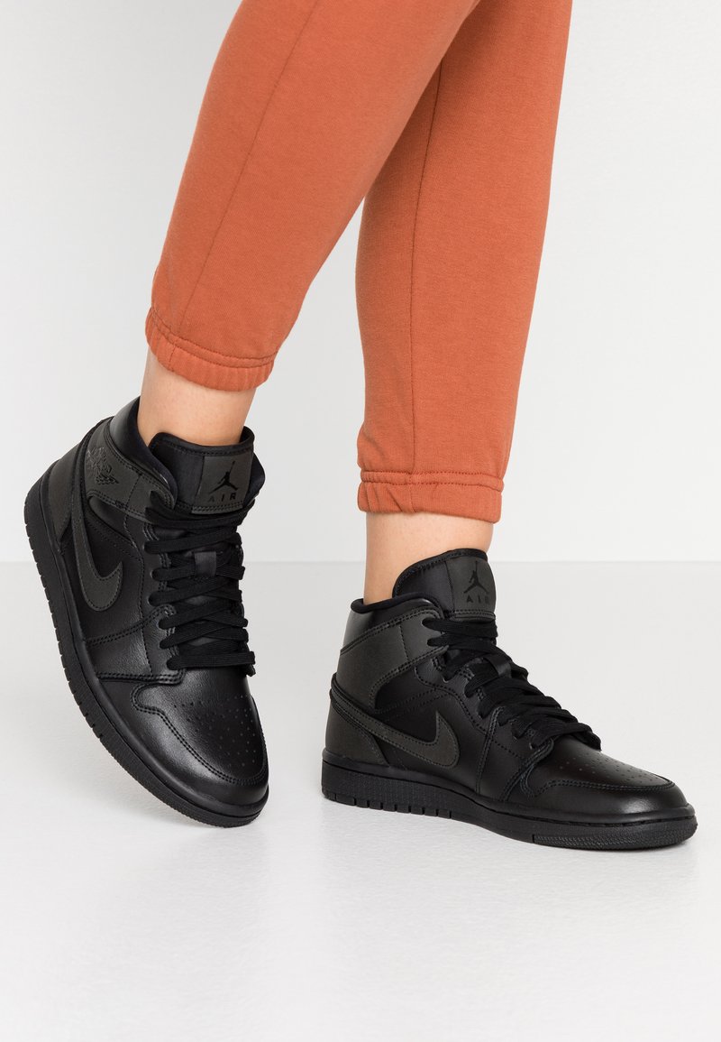 Jordan AIR JORDAN 1 MID - Sapatilhas de cano alto - black