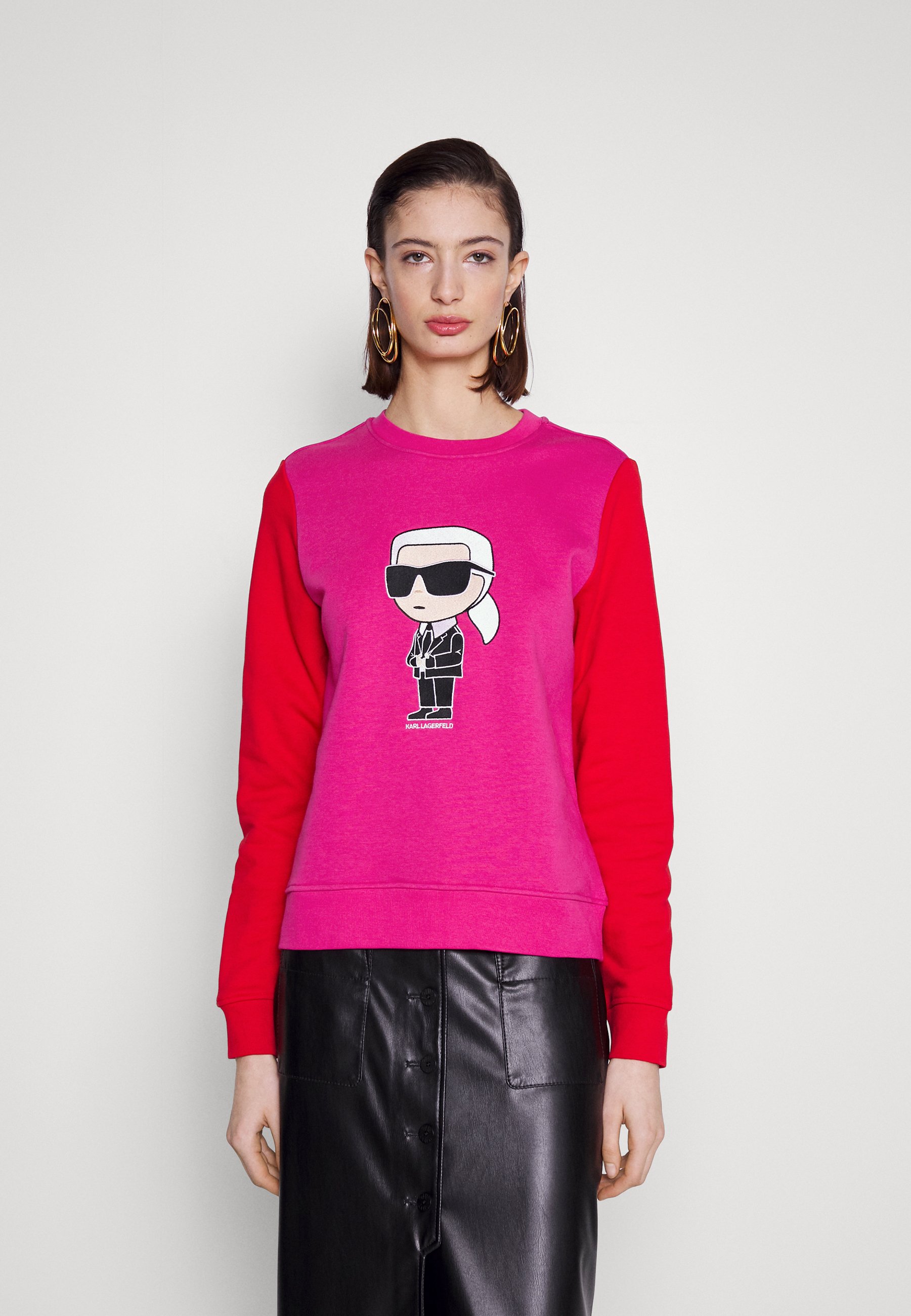 KARL LAGERFELD IKONIK 2.0 - Sweatshirt - fuchsia/red/pink - Zalando.de