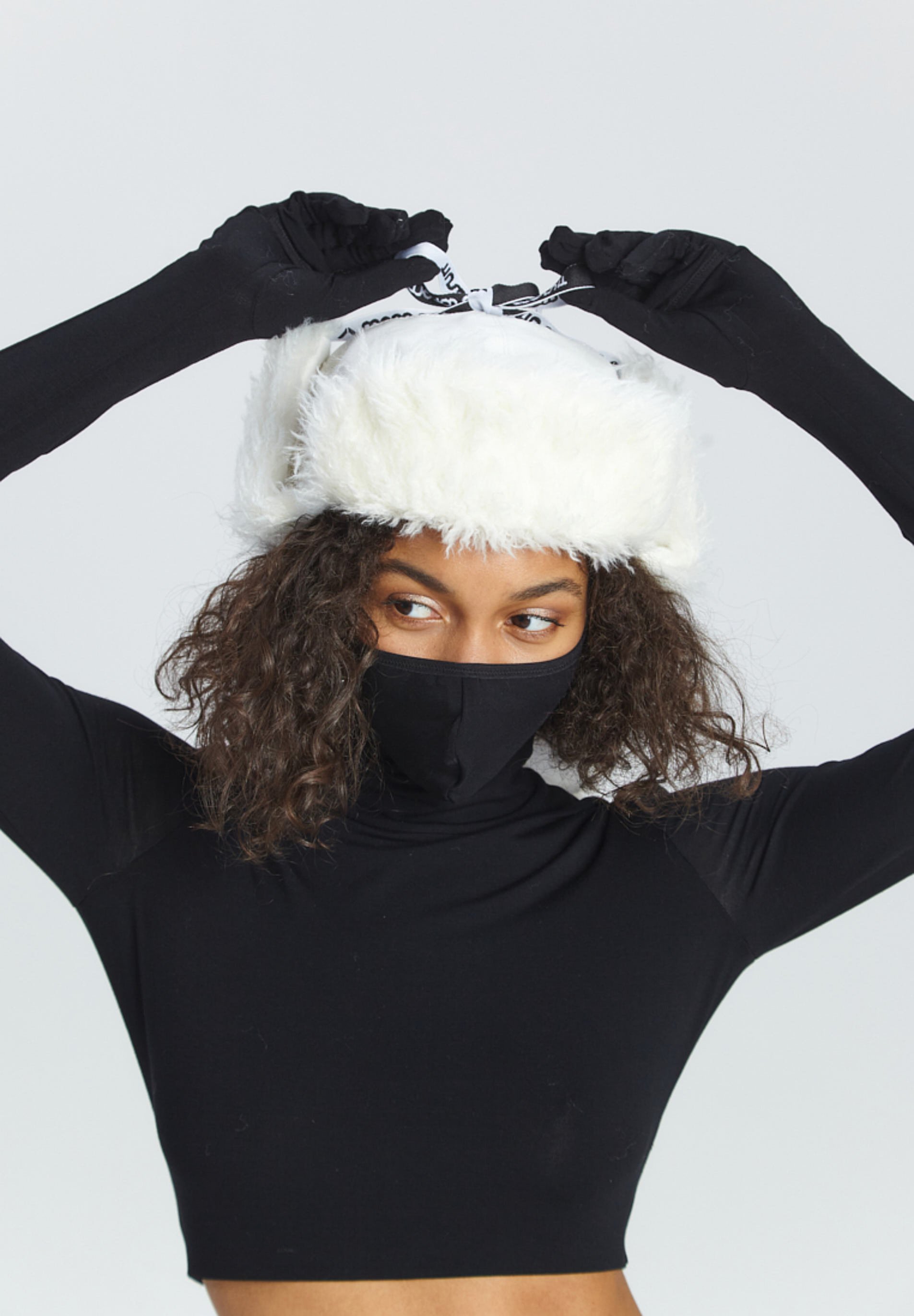 MONOSUIT WIG WAG USHANKA - Hat - white 