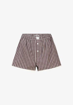 America Today, SHORTS - Pyjamabroek - dark brown