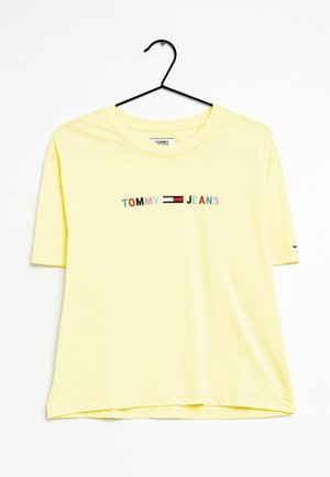 T-shirt imprimé - yellow