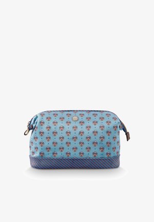 Pip Studio, COOPER COSMETIC PURSE LARGE JAIPUR FLOWER - Toilettas - blue