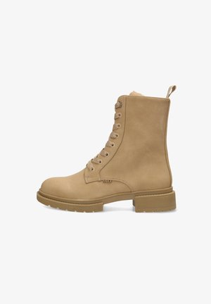 HOLEA GLAD - Kotníkové boty na platformě - dark beige