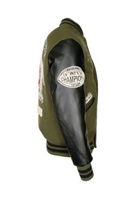 TOP GUN MIT ÄRMEL - Bomberjacke - olive/black