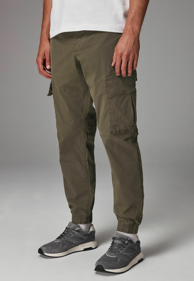 Next STRETCH UTILITY REGULAR TAPERED - Reisitaskuhousut - mottled brown