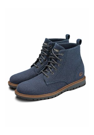 Giesswein Schnürstiefelette - ocean blue