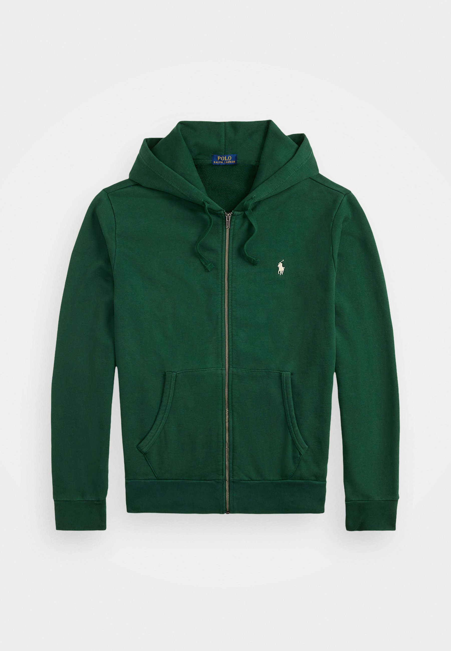 Polo by Ralph Lauren ダークグリーン フルジップフーディ M Polo Ralph Lauren LOOPBACK FLEECE FULL ZIP HOODIE - Zip-up