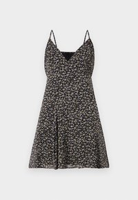 STUDDED FLORAL DRESS - Dnevna haljina - evergreen