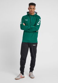 Hummel HMLGO  - Felpa con cappuccio - evergreen