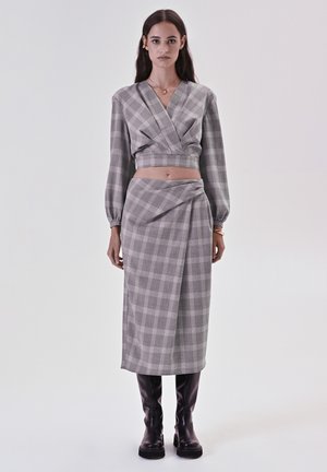 Gonna a tubino - grey