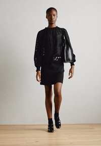 Morgan JILLY - Jupe portefeuille - noir