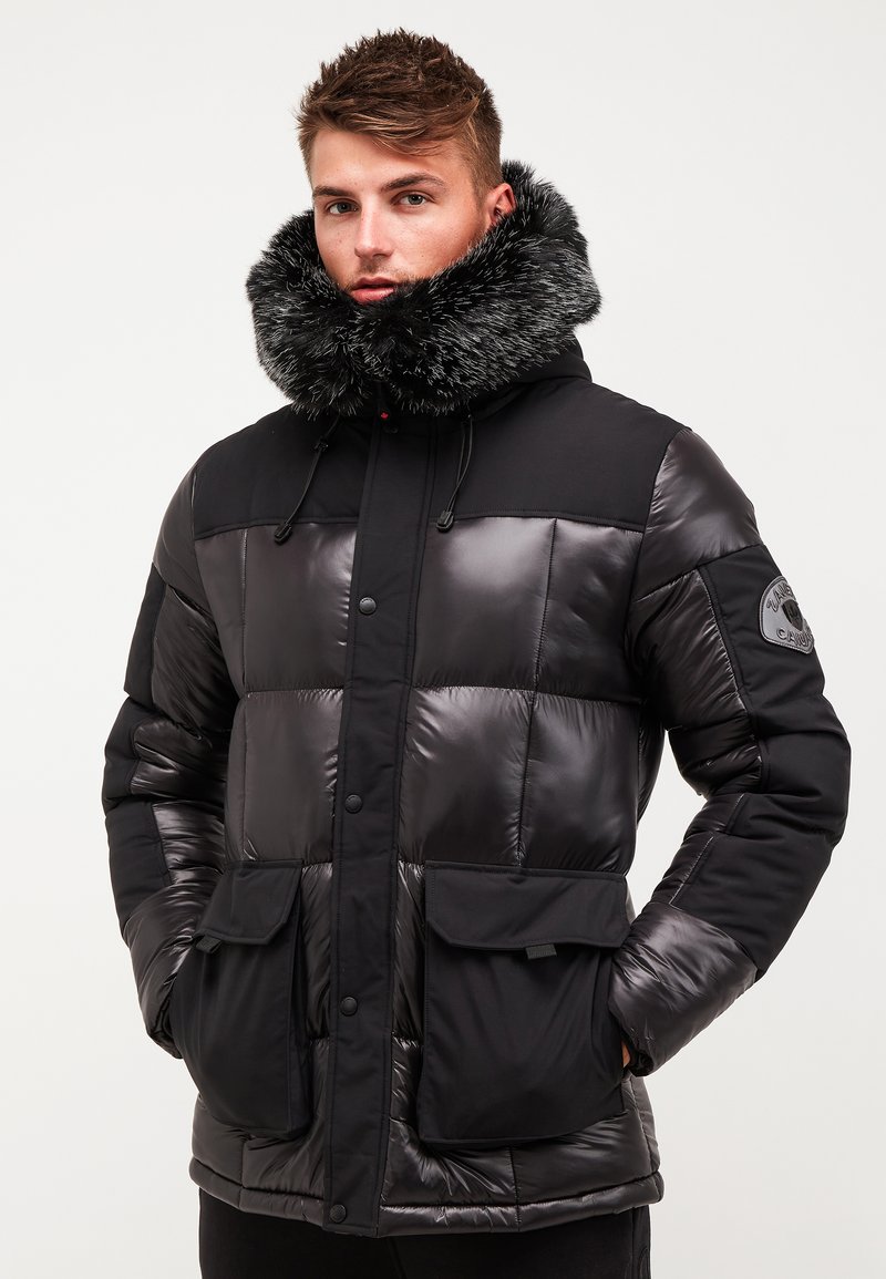 Alessandro Zavetti KENORA PUFFER JACKET Winter jacket jet black