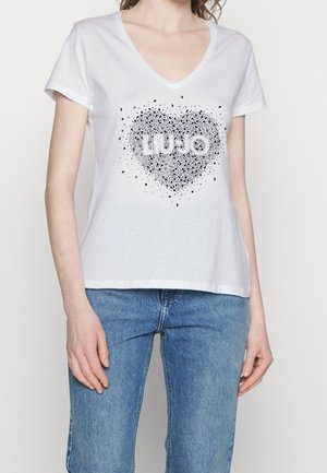 T-Shirt print - white