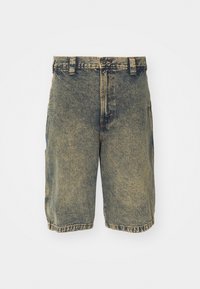 MADISON - Shorts vaqueros - yellow fade indigo