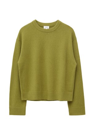 & OTHER STORIES, & OTHER STORIES BOXY KNIT JUMPER - Pullover - green
