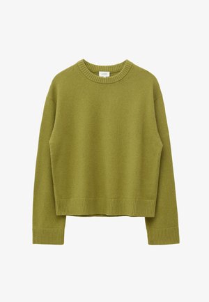 & OTHER STORIES, & OTHER STORIES BOXY KNIT JUMPER - Pullover - green