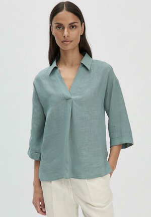 hessnatur Blouse - gischtgrün