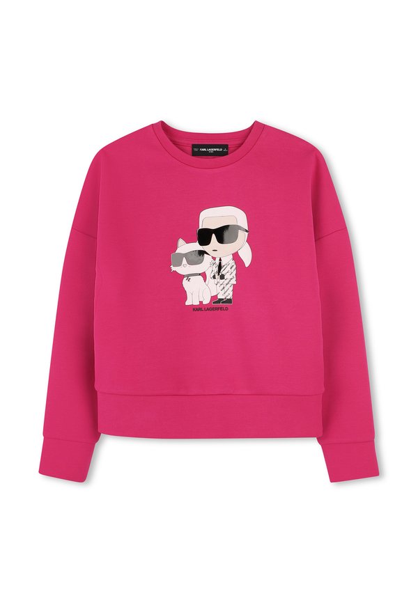 Sweatshirt - fuschia