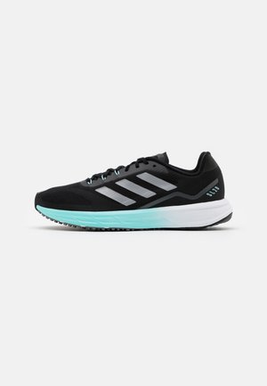 adidas Performance, SL 20.2  - Laufschuh Straße - core black/silver metallic/clear aqua