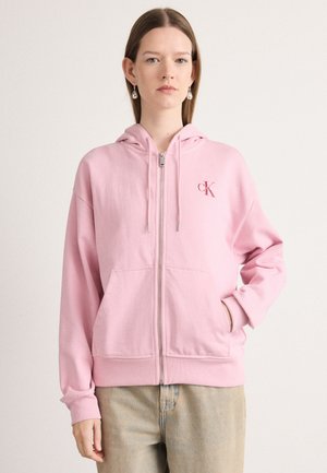 MONOLOGO HOOD - Sweatjakke - pink nectar
