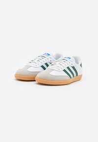 adidas Originals SAMBA OG UNISEX - Tenisky - footwear white/collegiate green