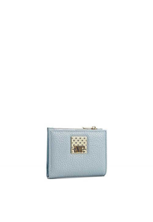 Portafoglio Medio Misako Nescojo Rosa – In Ecopelle, Con Dettagli Metallici A Stella, 2 Scomparti Con Zip, 10x13x3 Cm - 2