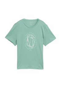 CREW NECK - Triko s potiskem - faded green
