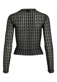 VILA MIT LANGEN ÄRMELN  - Longsleeve - black