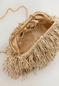 Next FRINGE BEADED - Pisemska torbica - gold coloured