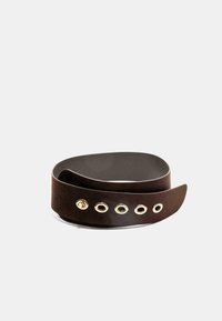 Stradivarius WIDE WITH CLASP  - Pásek - camel
