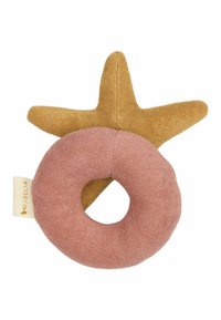 Fabelab RATTLE - STARFISH - Hryzadlo - ash rose