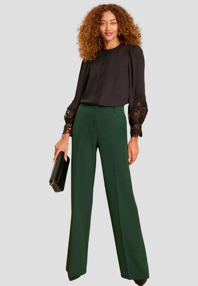 Love & Roses Püksid - teal blue